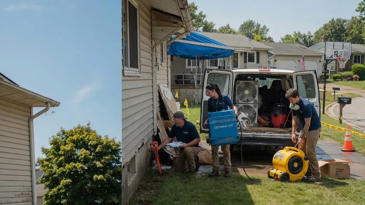 Ceiling Leak Cleanup in Montevideo, MN near me